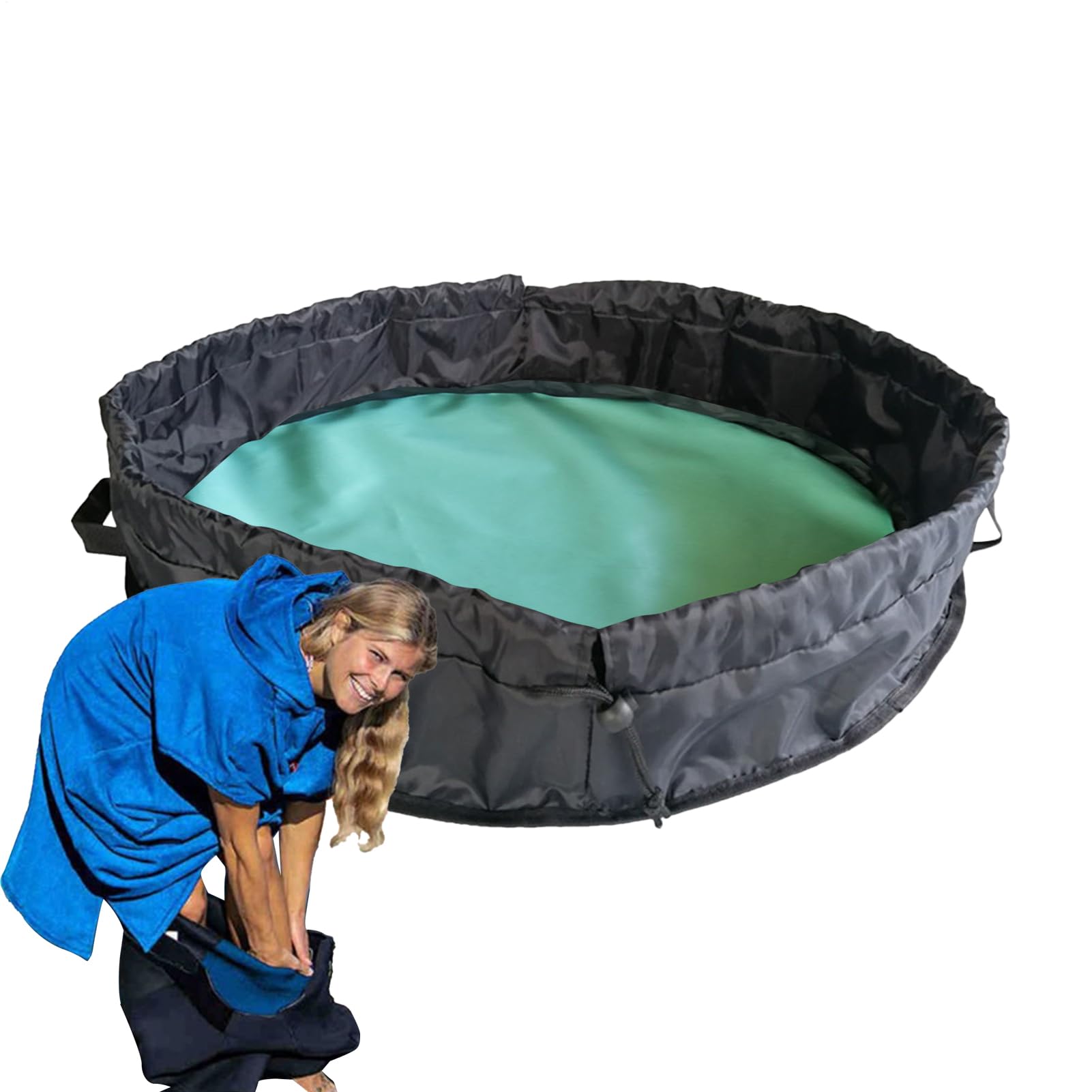 Surf Umziehmatte | Tauchbekleidung Wechselmatte - Tragbare Unterlage Zum Umziehen & Aufbewahren Von Ausrüstung Für Pool, Camping Und Outdoor Sportaktivitäten