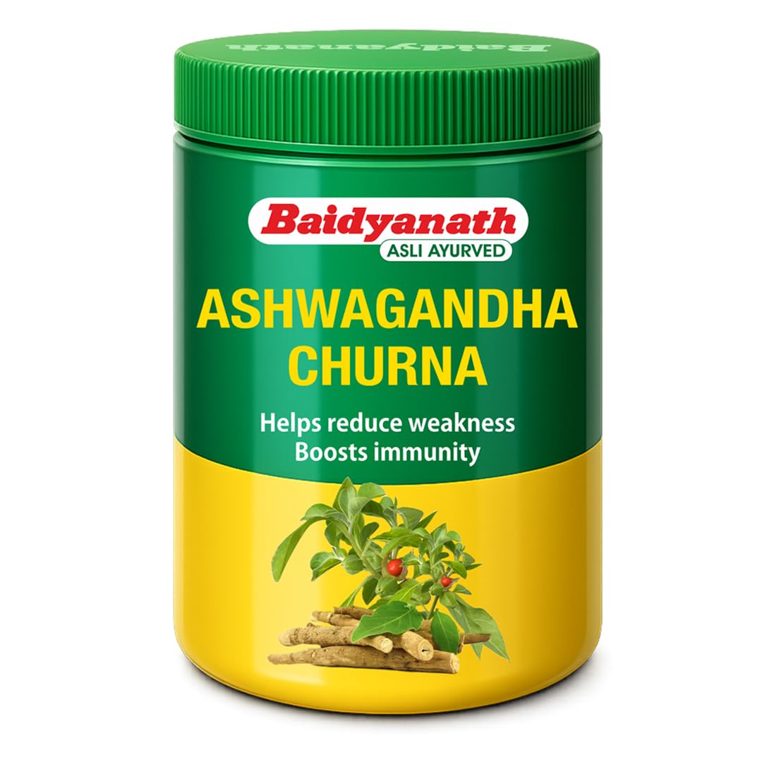 Baidyanath Ashwagandha Churna | Helps Boost Strength, Stamina & Energy | Stress Relief | Made with 100% Pure Ashwagandha - 100g (Pack of 2)-image-19