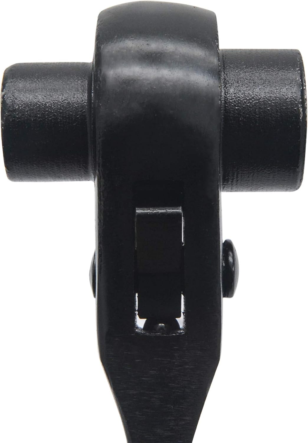 12 Point Ratchet Spanner, 30mm x 32mm Metric Combination Spanner Double Ended Socket Ratcheting Scaffold Wrench for Fitter, Mold Manufacturing (Black)