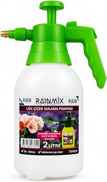 RAIN 2 Litre Bas n l  El Pompal  P sk rt c , Ayarlanabilir U lu Otomatik Sulama Spreyi,  i ek, Bah e, Ara  ve Cam Temizli i  in  ok Ama l  Pompa