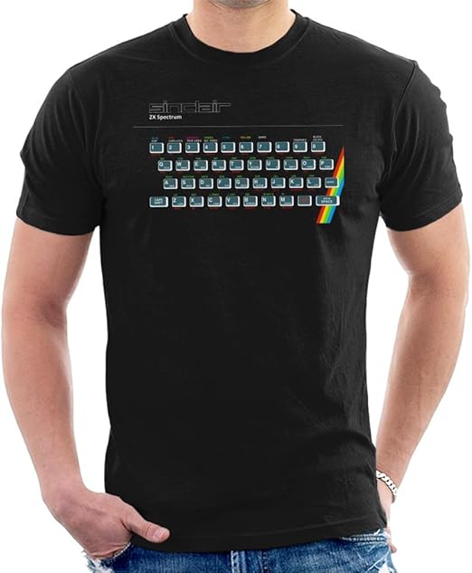 Cloud City 7 Sinclair ZX Spectrum Gaming Console Men's T