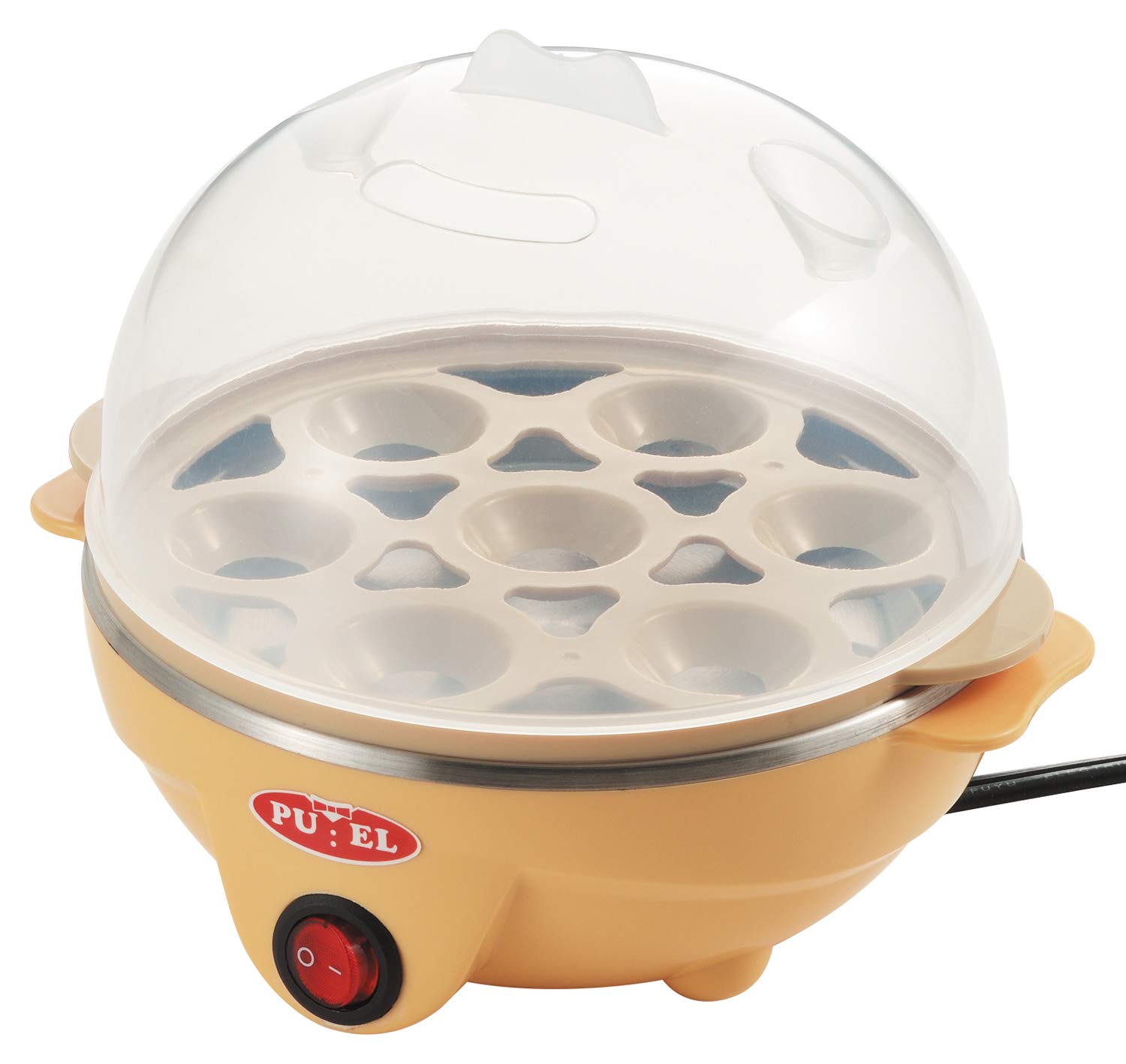 Amazon | タマハシ 「プエル」 電気たまごゆで器 PU-109 イエロー