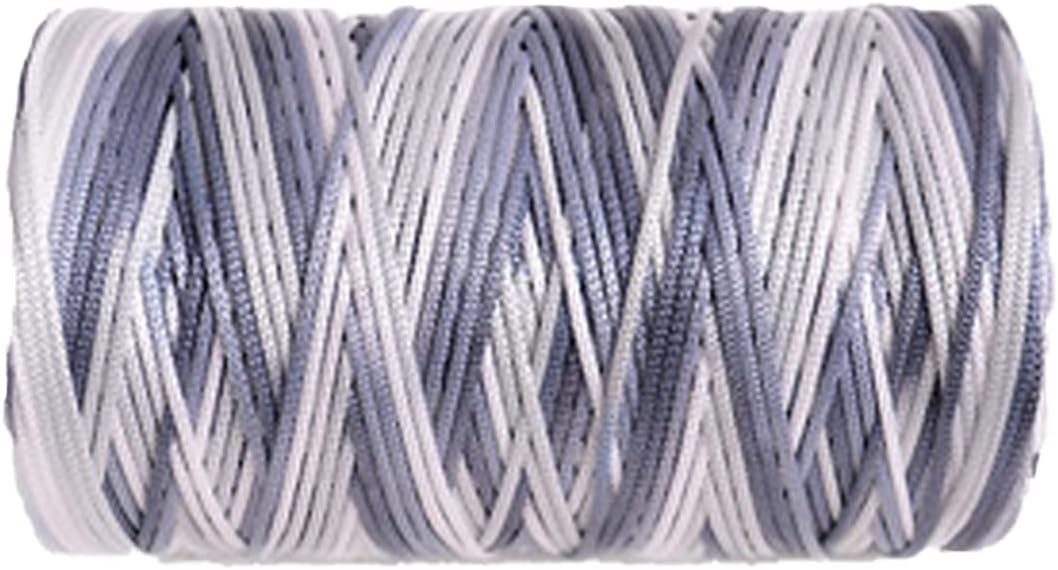 100g/ Lot 1.0mm Cord Thin Ice Cotton Summer Art Yarn Cord Polyester Crochet Thread Yarn Handmade DIY Craft Yarn for Hand Knitting Bag Hat Shoes Hilo Yarn