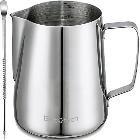 Stainless Steel Milk Frother Cup for Candle Making