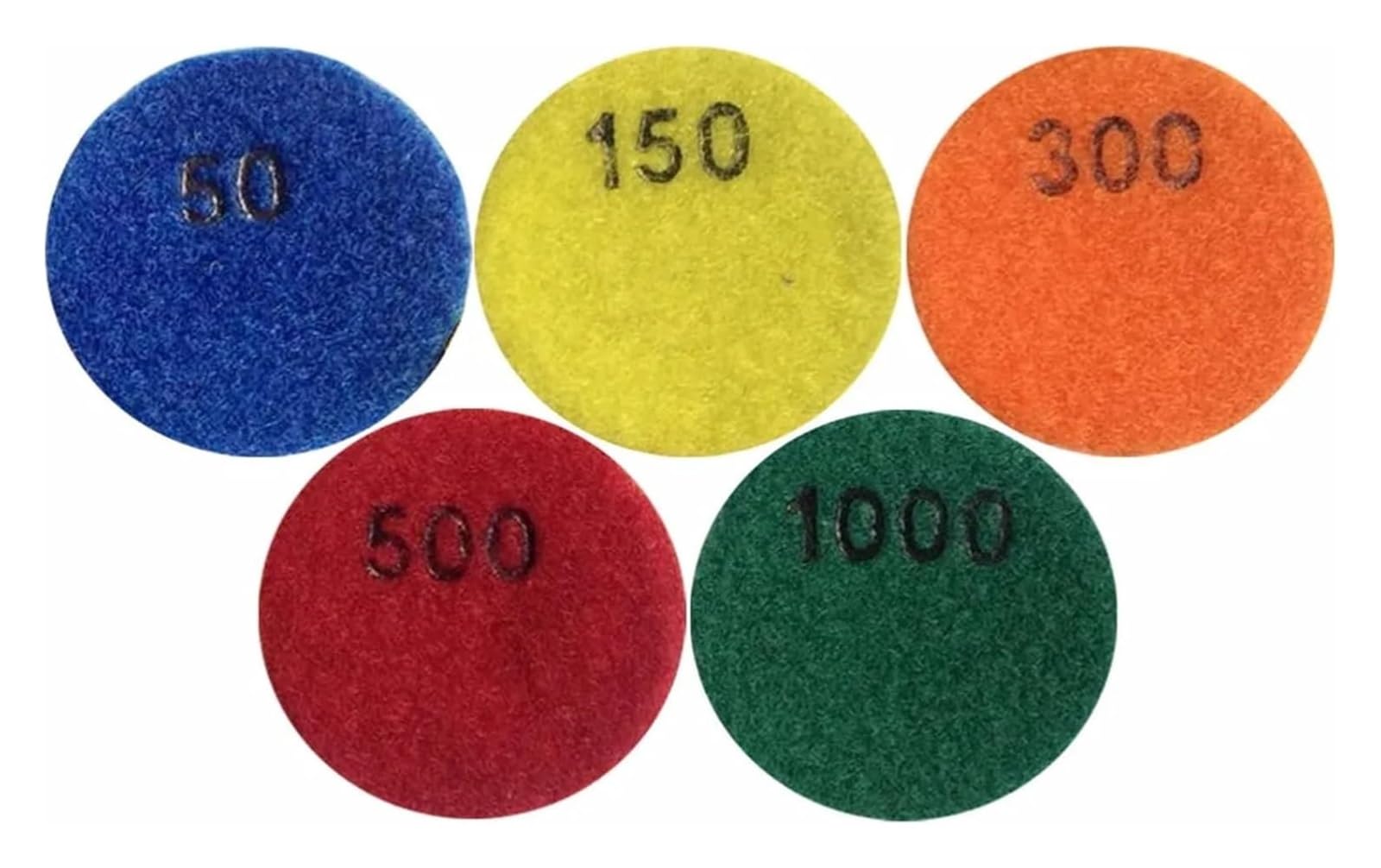 Ya Song Disque de polissage humide flexible, filetage M14, 2 pouces, 50 mm, disque abrasif diamanté, outils de meulage et de polissage