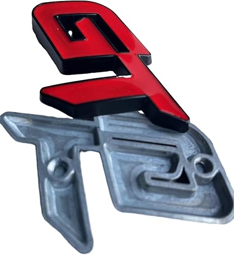 Miniatura 3 de 2X Emblema de Coche con Logo GT Insignia de Metal 3D Pegatina de Deporte de Carreras Auto Calcomanía Tourer (Rojo Negro)