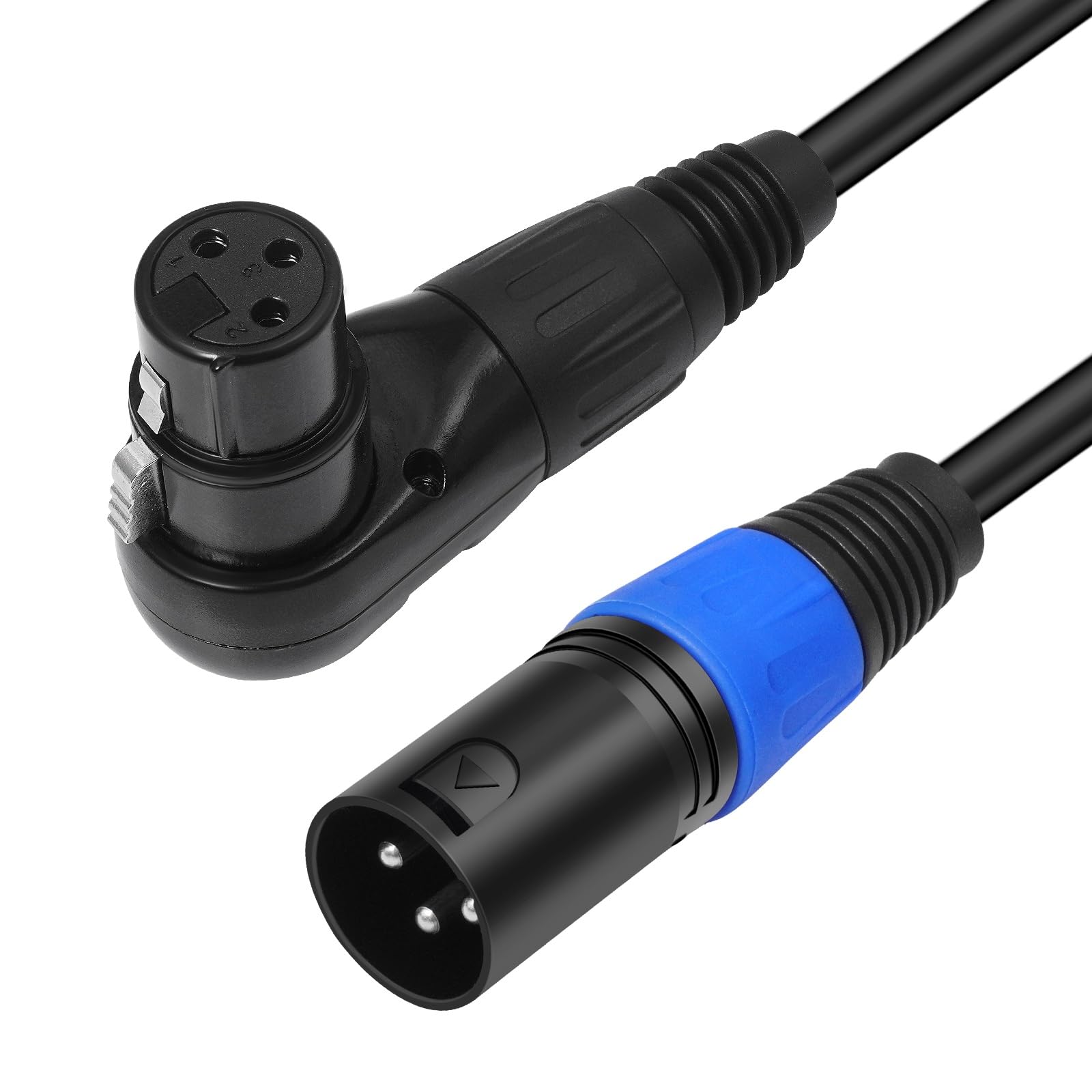 SKW GF-06 XLRケーブル グリーン2m×2本 Amazon.co.jp: Jozzai ライトアングル XLR ケーブル 6フィート 2本