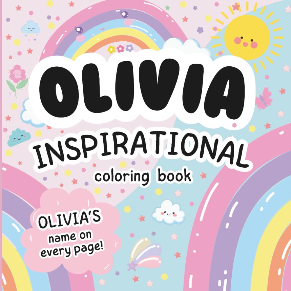 Olivia Inspirational Coloring Book: Personalized Just for Olivia – Olivia's Name Appears on Every Coloring Page
