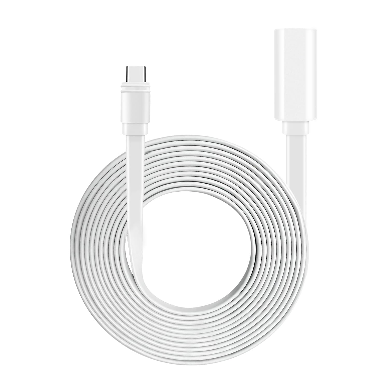 3m USB-C Verlängerungskabel für Ring USB-C Solarmodule & Kameras Weiß