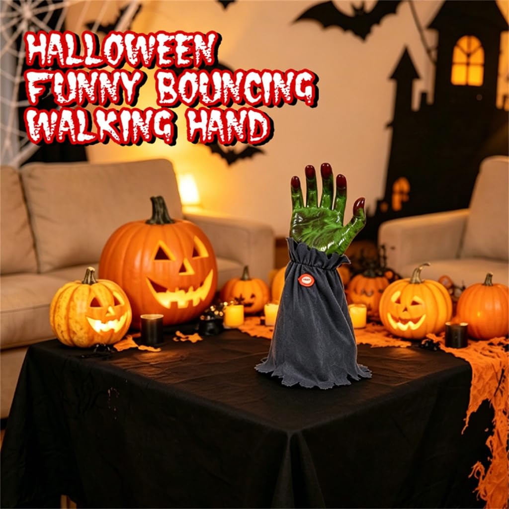 Décoration électrique pour Halloween - Accessoire de fête effrayant
