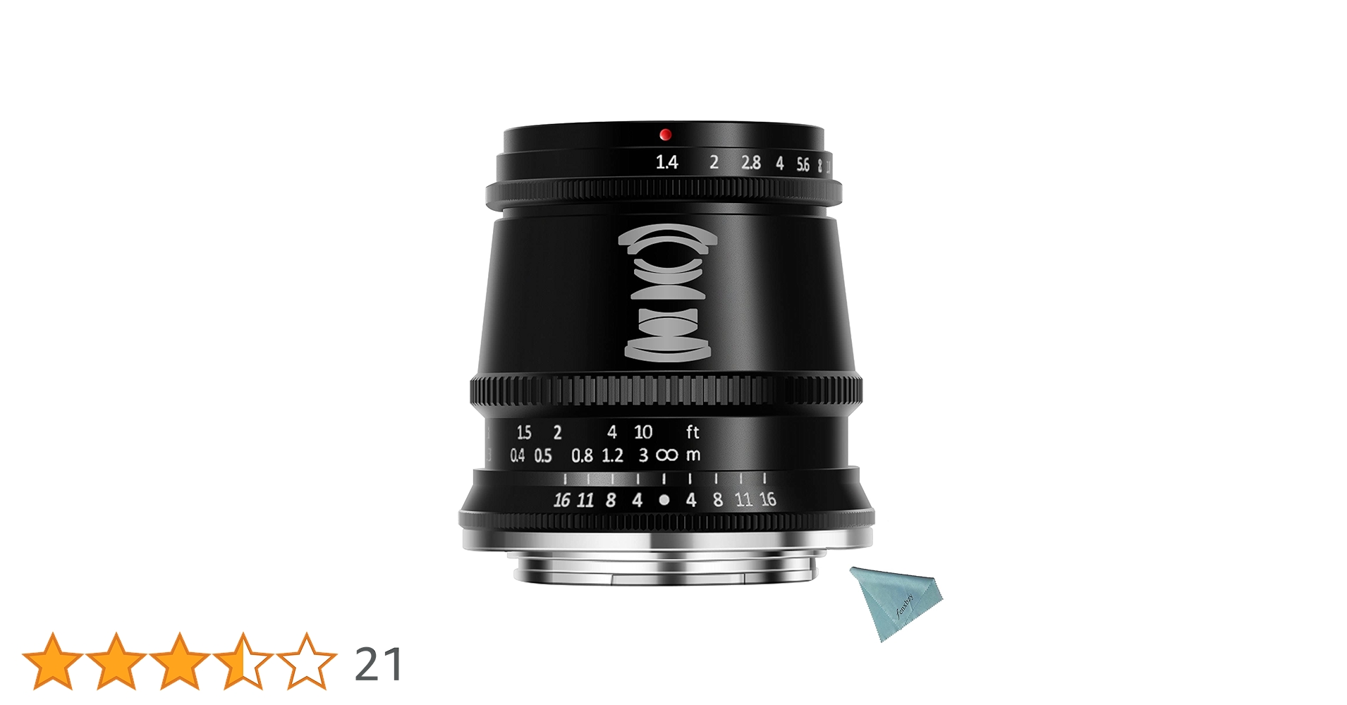 TTArtisan 17mm F1.4レンズ TTArtisan 17mm f1,4 MFT - Foto Erhardt