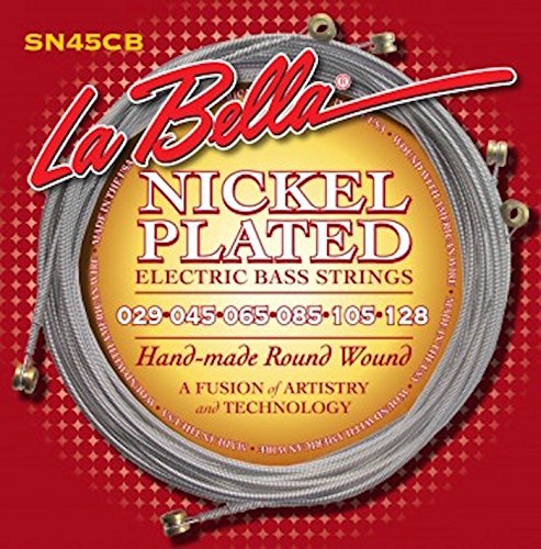 LaBella 678798 jeu de cordes pour basse électrique nickel corde 6–string phrase - Les Beatles, Paul McCartney, John Lennon, RIngo Starr, George Harrison LaBella 678798 jeu de cordes pour basse électrique nickel corde 6–string phrase