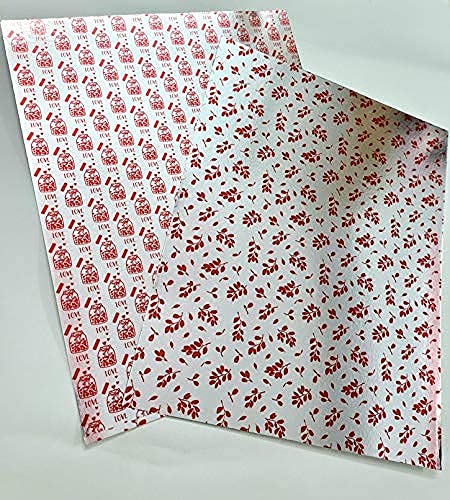 Economical Store 91 A4 Size Pack of 10 Sheets Cute Printed Designs Metallic Colour Mirror Sheets 180GSM for DIY Craft Work, Card making, Scrapbooking, School Projects Home and Decor (Silver Printed1)
