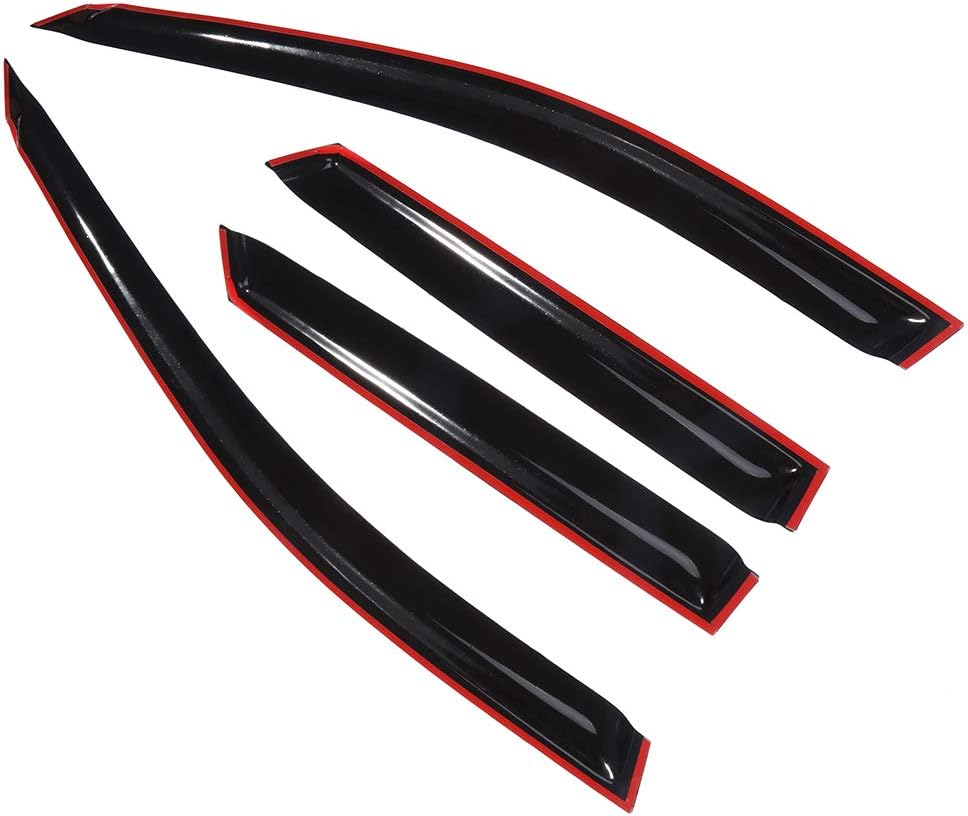 CCIYU Side Window Deflector Sun Rain Guard 4Pcs Set for 2003-2007 for Nissan Murano