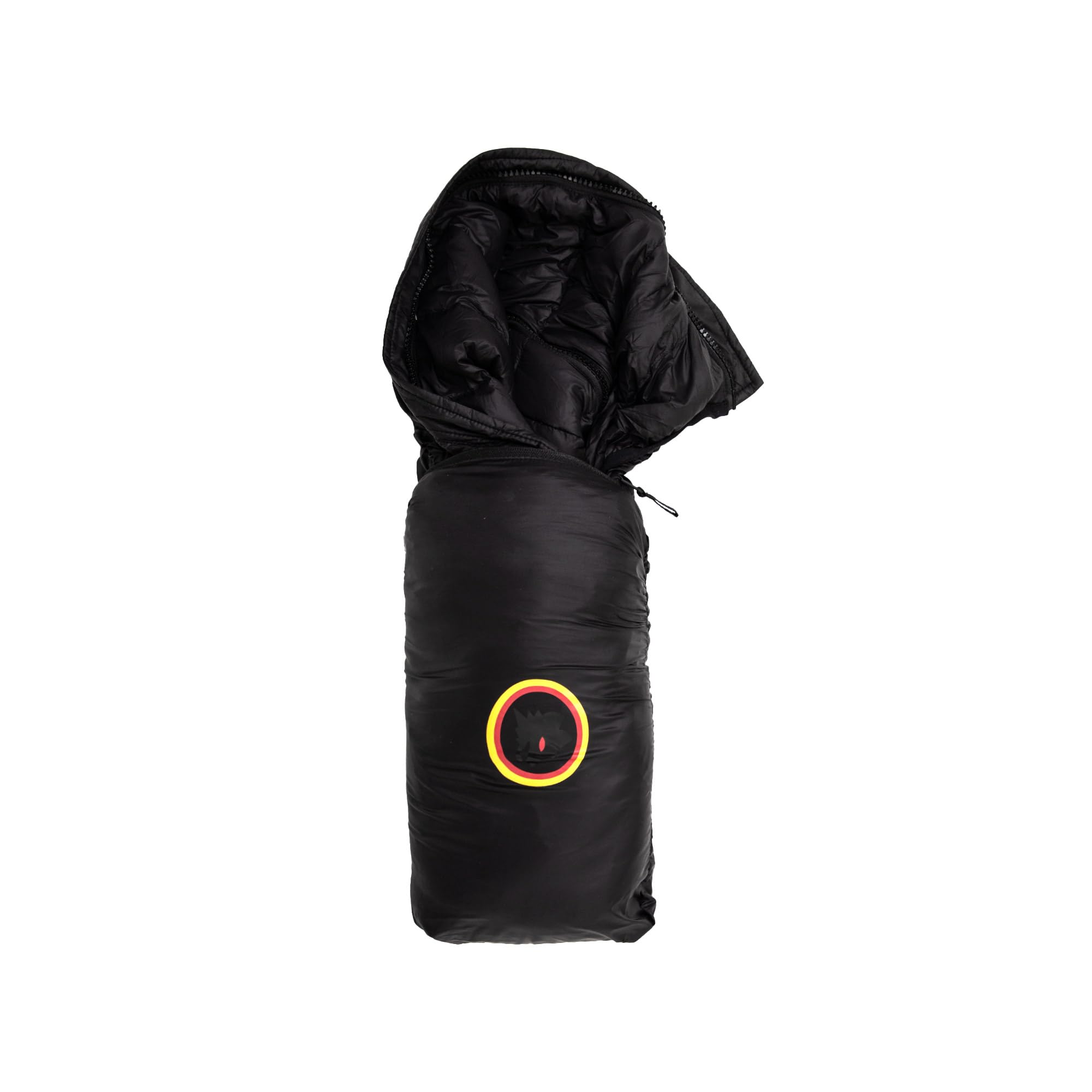 AS Roma - Giacca Ultralight, Piumino Leggero, Nero con Logo su Manica, Prodotto Ufficiale, Unisex, Adulto