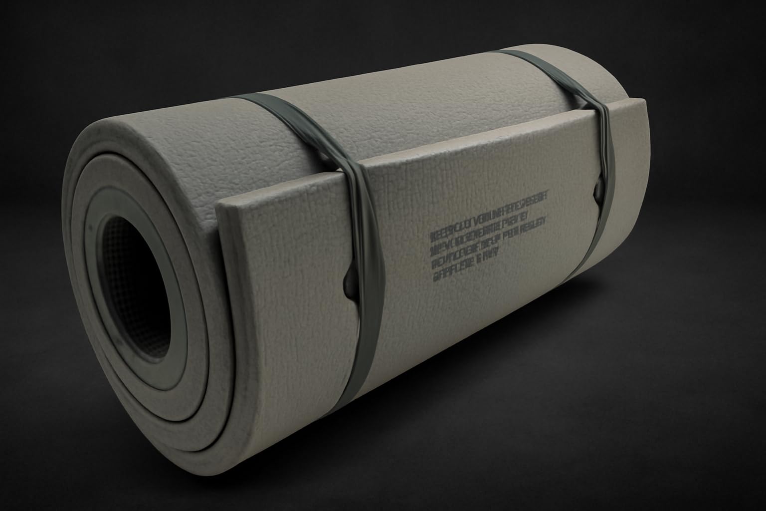 Dutch Army 2cm Extra Thick Foam Roll Sleeping Mat- Compact & Comfortable- Waterproof **-