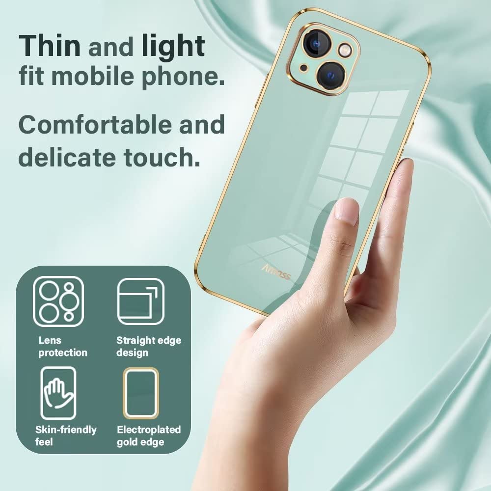 EASSGU [Telaio Elettrolitico Custodia Per OPPO A16 / OPPO A16s / OPPO