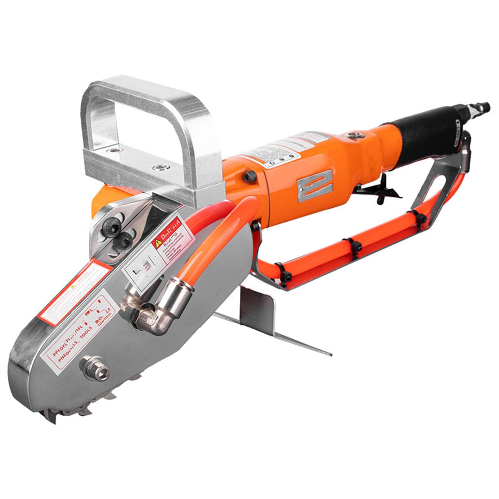 LTzygmion Waste Cardboard Trimming Tool, Pneumatic Cardboard Waste Stripper, Air Pressure Adjustable, Rotation Speed 5500rpm, For Cardboard, Corrugated Board, Paperboard DualClaw
