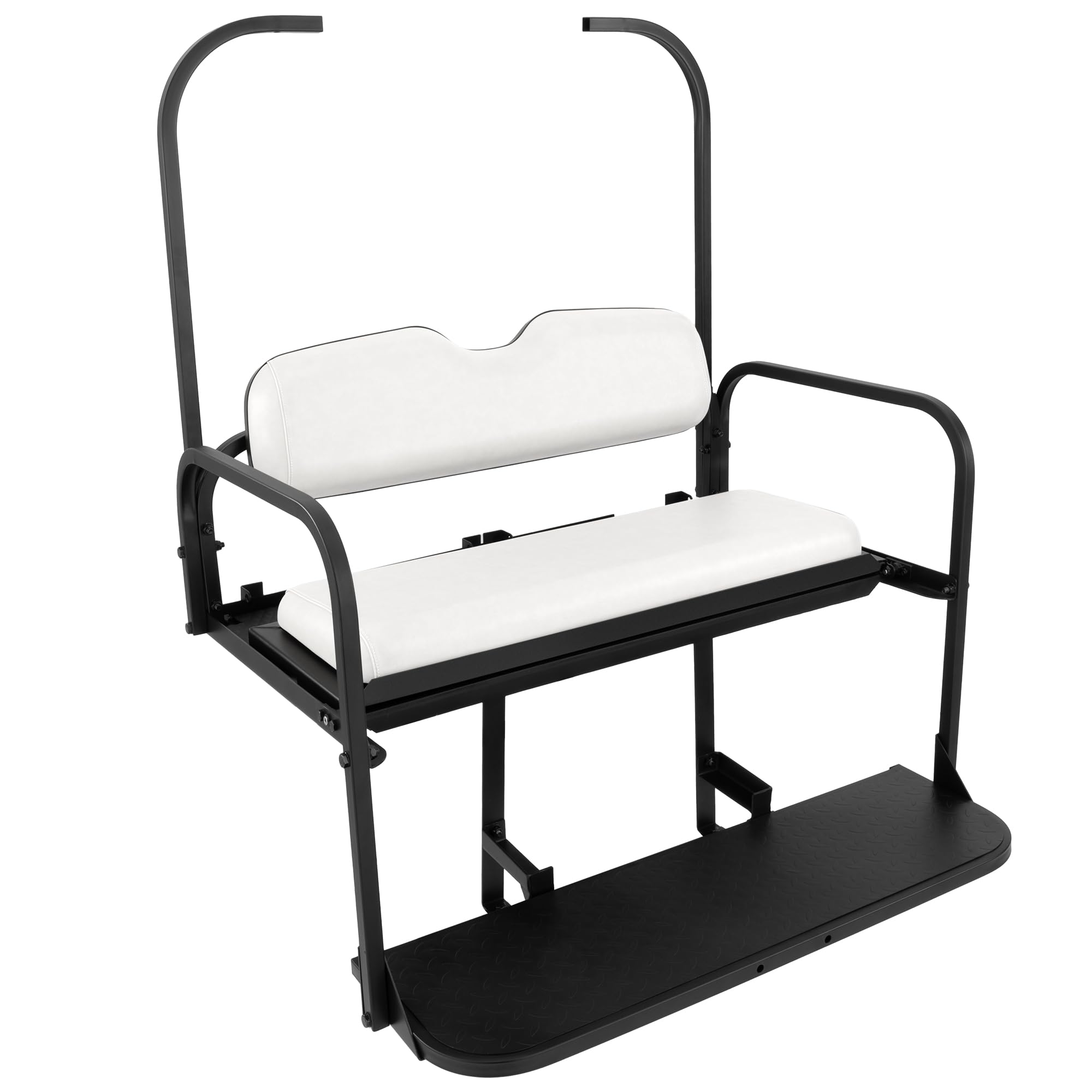 Gusto EZGO TXT Golf Cart Flip Folding Rear Back Seat Kit