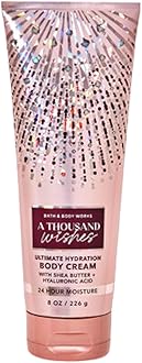 Bath & Body Works Ultimate Hydration Body Cream For Women 8 Fl Oz 1- Pack (8 Ounce (Pack of 1), A Thousand Wishes)