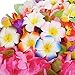 Hawaiian Luau, 36 Pack Flower Headband Lei and Hair Clips Set, Headpiece Hairpins Party Favors For Summer Beach Vacation, Tropical Party Decorations Supplies , Birthday, Wedding And Costume Events