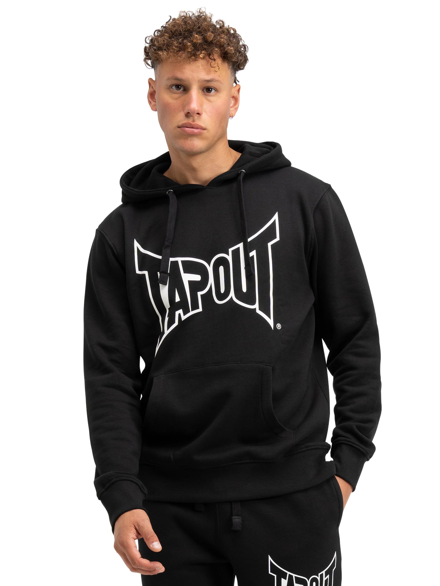 Tapout Men's Noir Hoodie Basic