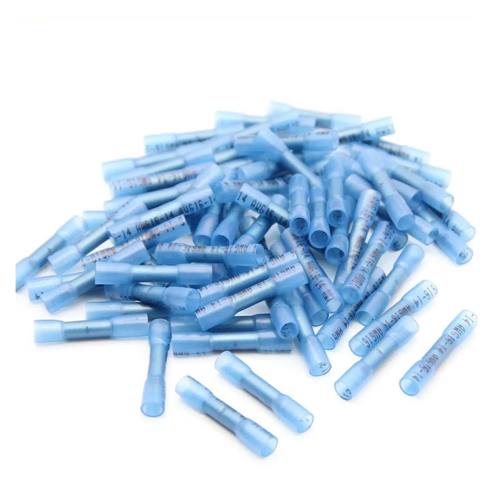 ICXLPMC 300PCS Insulated Heat Shrink Butt Connectors Seal Electrical Wire Splice Cable Crimp Terminals 1.5-2.5mm2