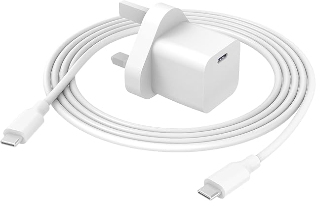 1.8M 20W Fast Charger Slim Plug Fit for Google Pixel 7 7 Pro, Pixel 6 6 Pro 5 4 3 2, Pixel 6a 5a 4a 3a, Pixel 4XL 3aXL 3XL 2XL XL Phone Charging Cable Power Supply Adapter Cord