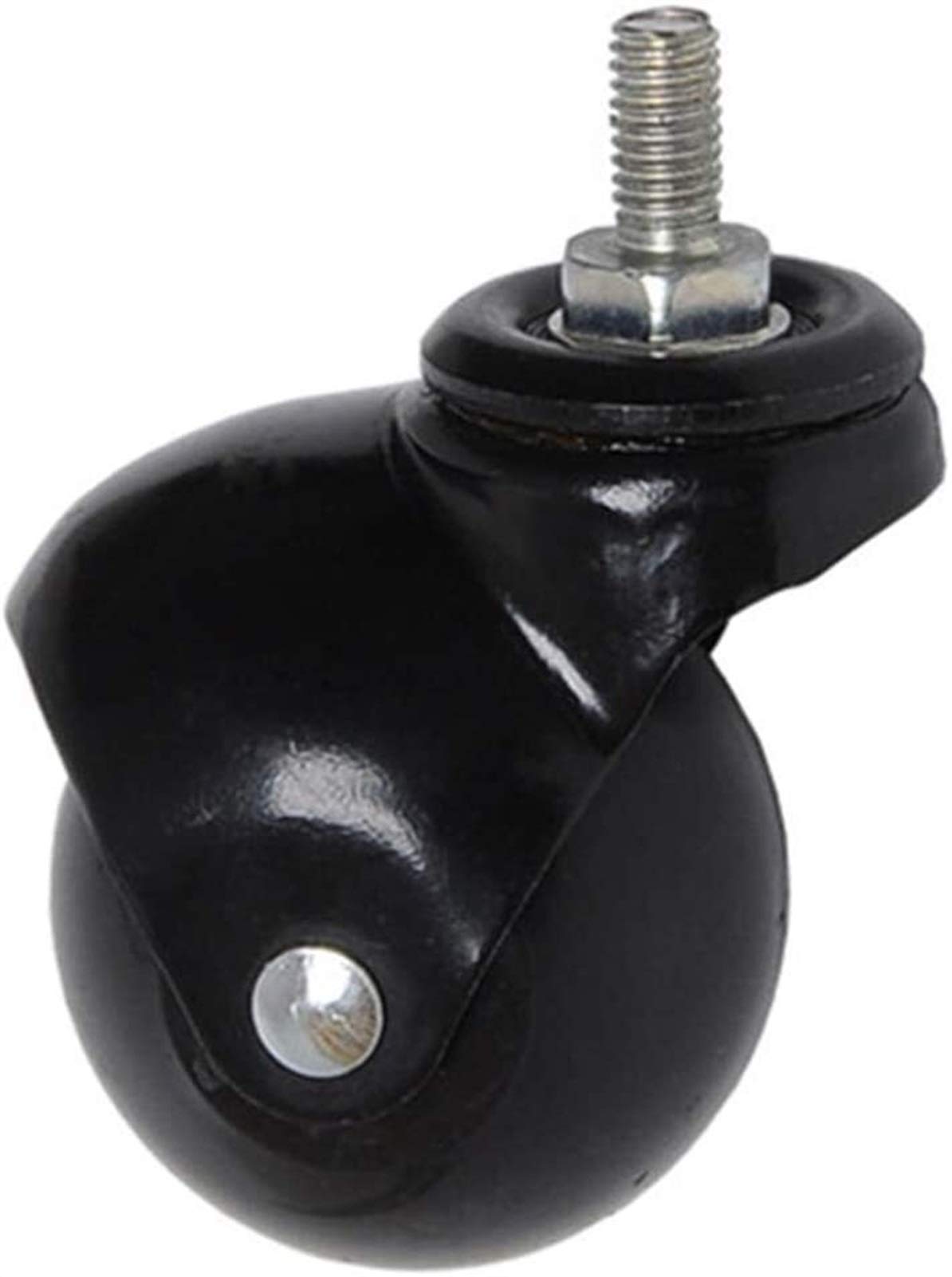 4 pz Ruote per Mobili 50mm Rotelle Girevoli Rotelle in Gomma M8 Rotelle A Sfera Rotella di Rotella Antica per Le Ruote della Sedia