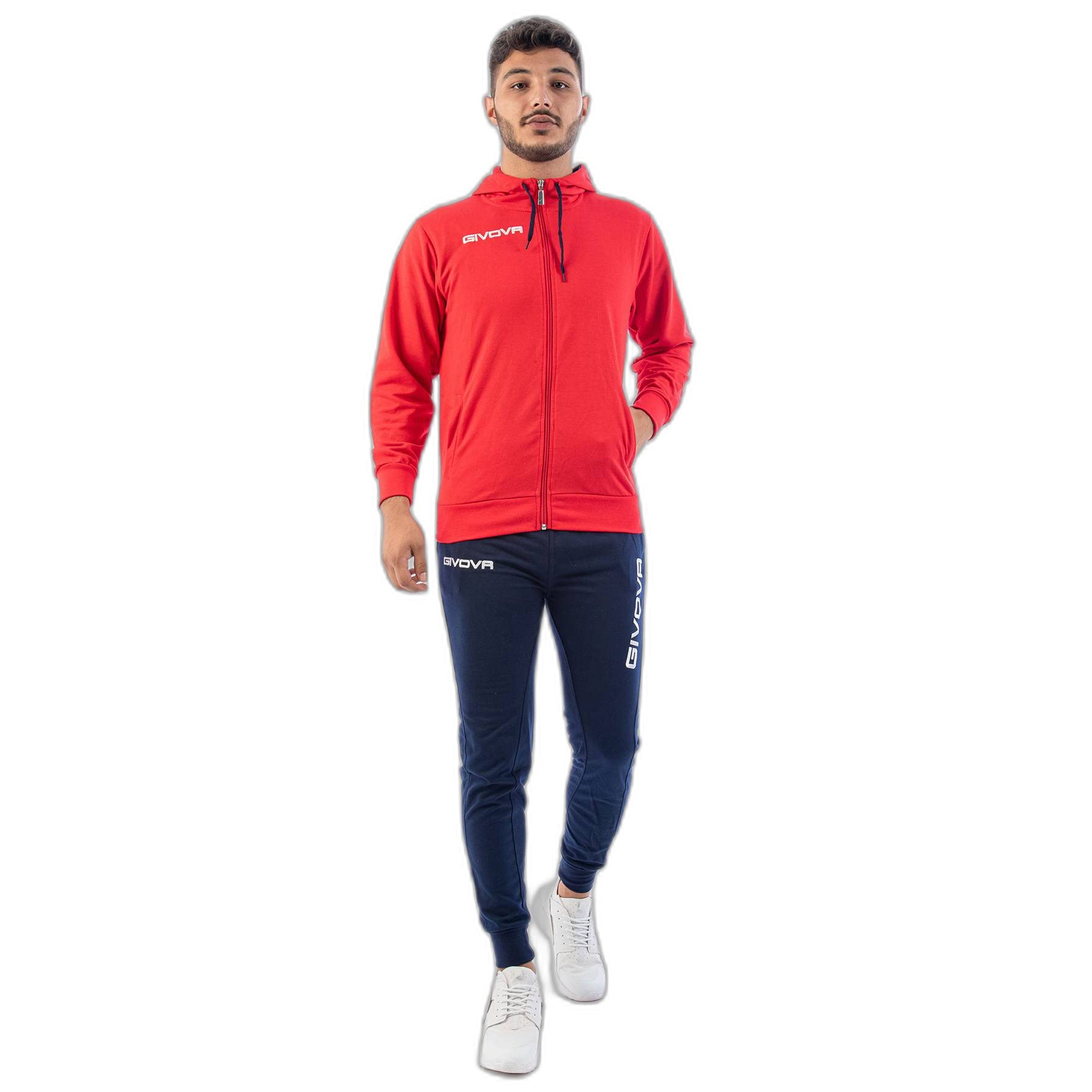 Givova, suit poker, red/blue, S
