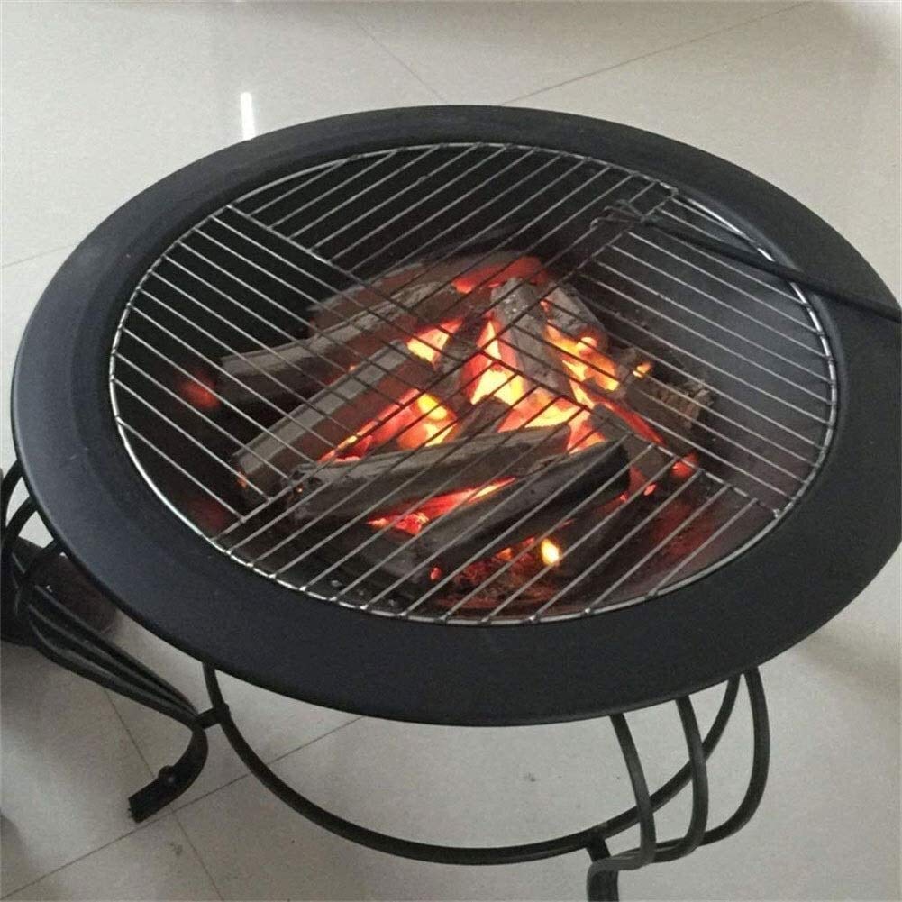 Ogniska Ognisko na zewnątrz Ognisko Patio Stalowy grill Miska na ognisko z siatkową osłoną ekranu Spark