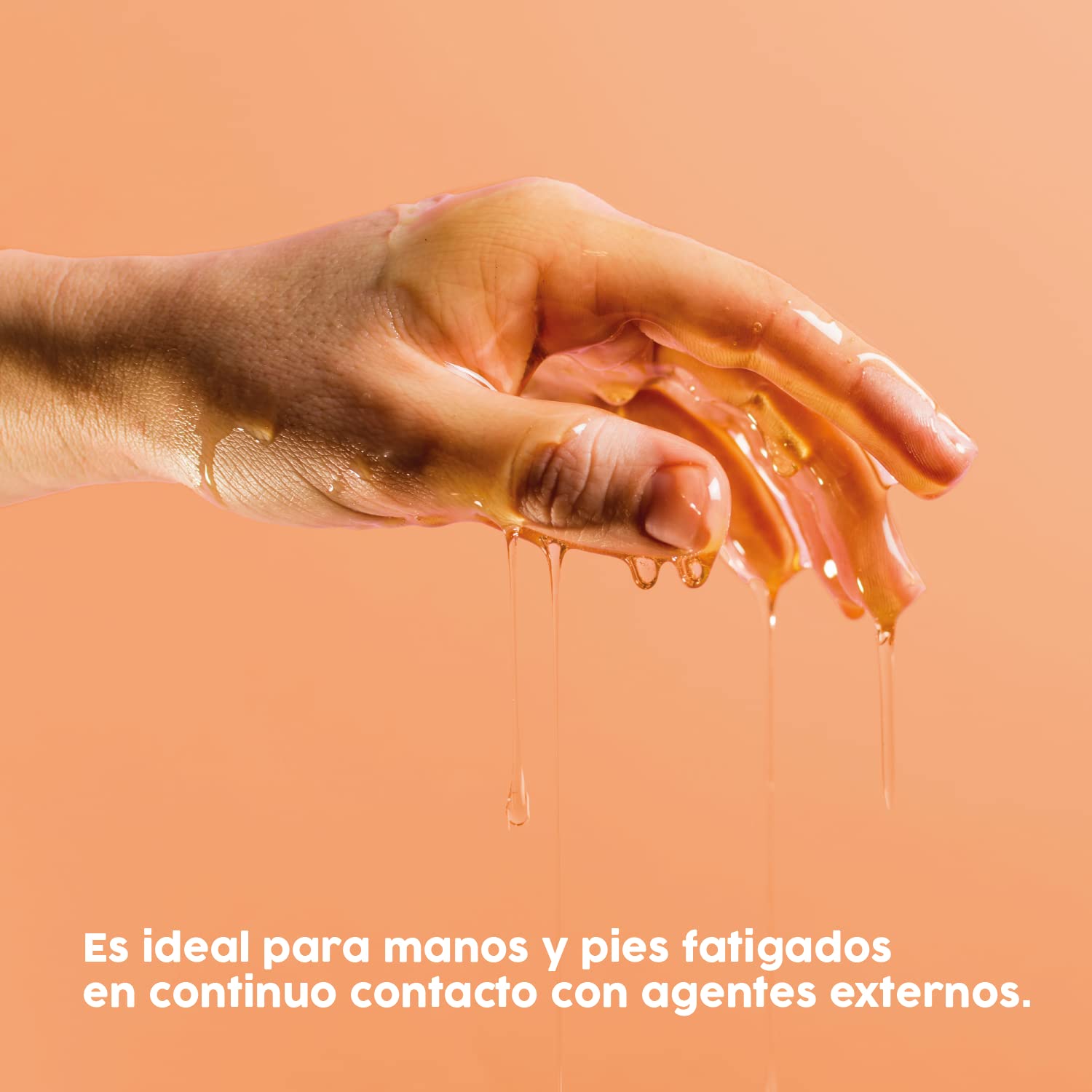 Parafina Naranja Melocotón 500 gr | Parafina para Manos y Pies Tratamiento Nutritivo Protector de la Piel
