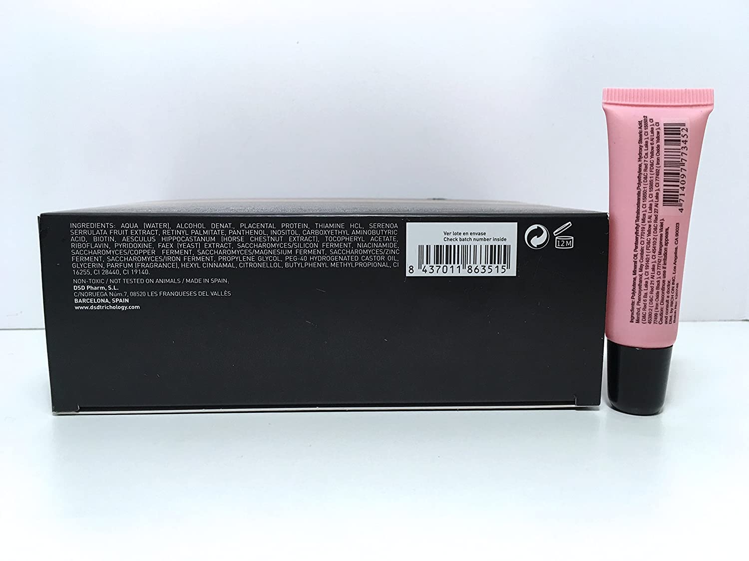 Divination Simone De Luxe Leczenie wypadania włosów 3,4,5 A Science-7 DSD de Luxe Lotion 3 butelki x 1,18 Fl Oz zawiera składniki antyoksydacyjne, witaminy, kompleks białkowy