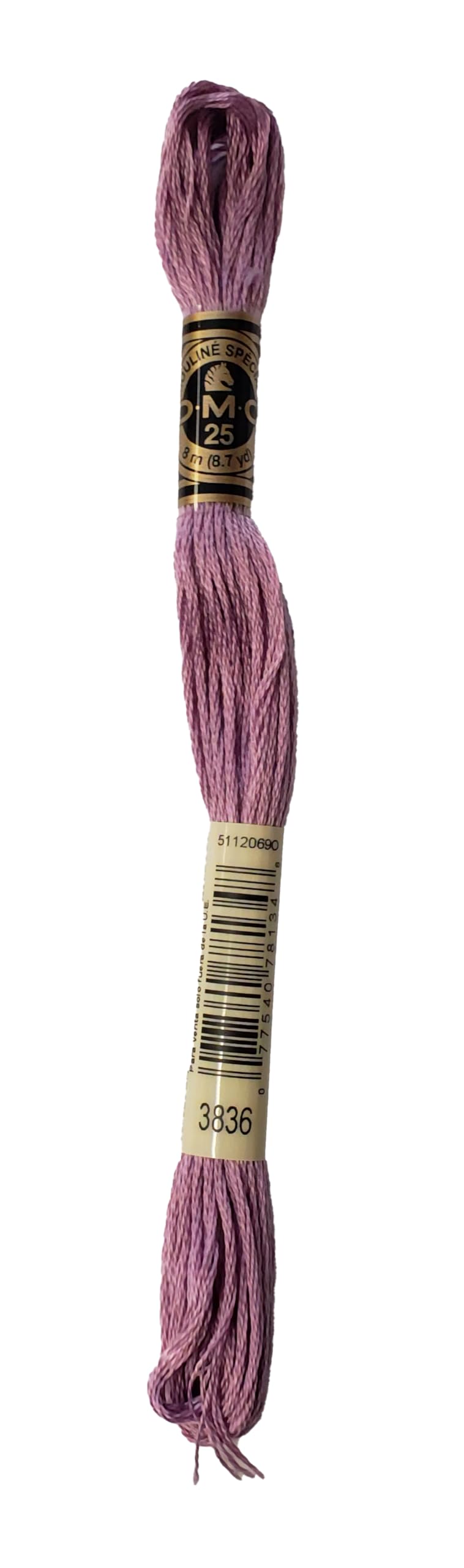 Hilo De Bordar DMC Mouline - Oro Viejo Oscuro (6 Hebras, 8.7 Yardas)