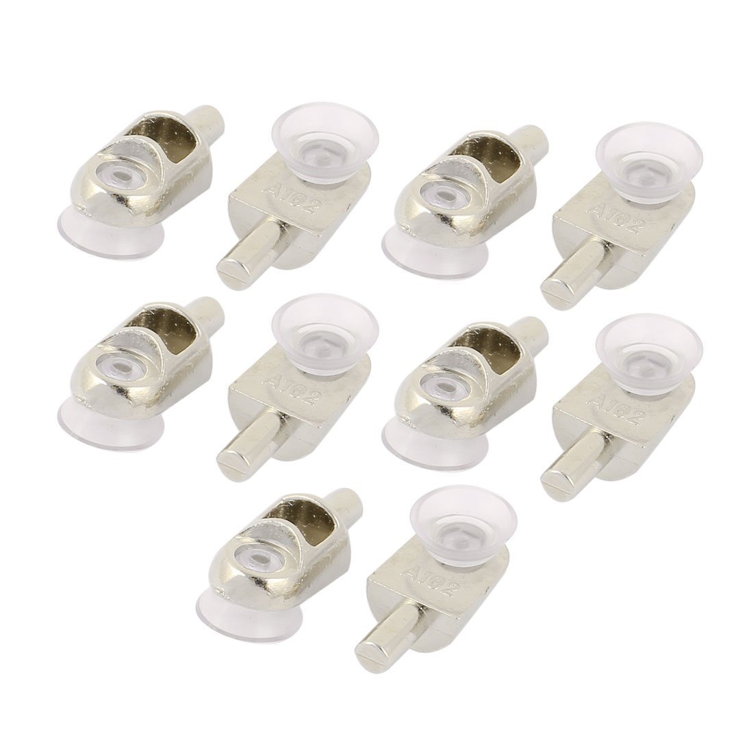 Imported Furniture Cabinet 5mm Dia Suction Cup Plug In Glass Shelf Support Peg Pin 10pcs-image-25