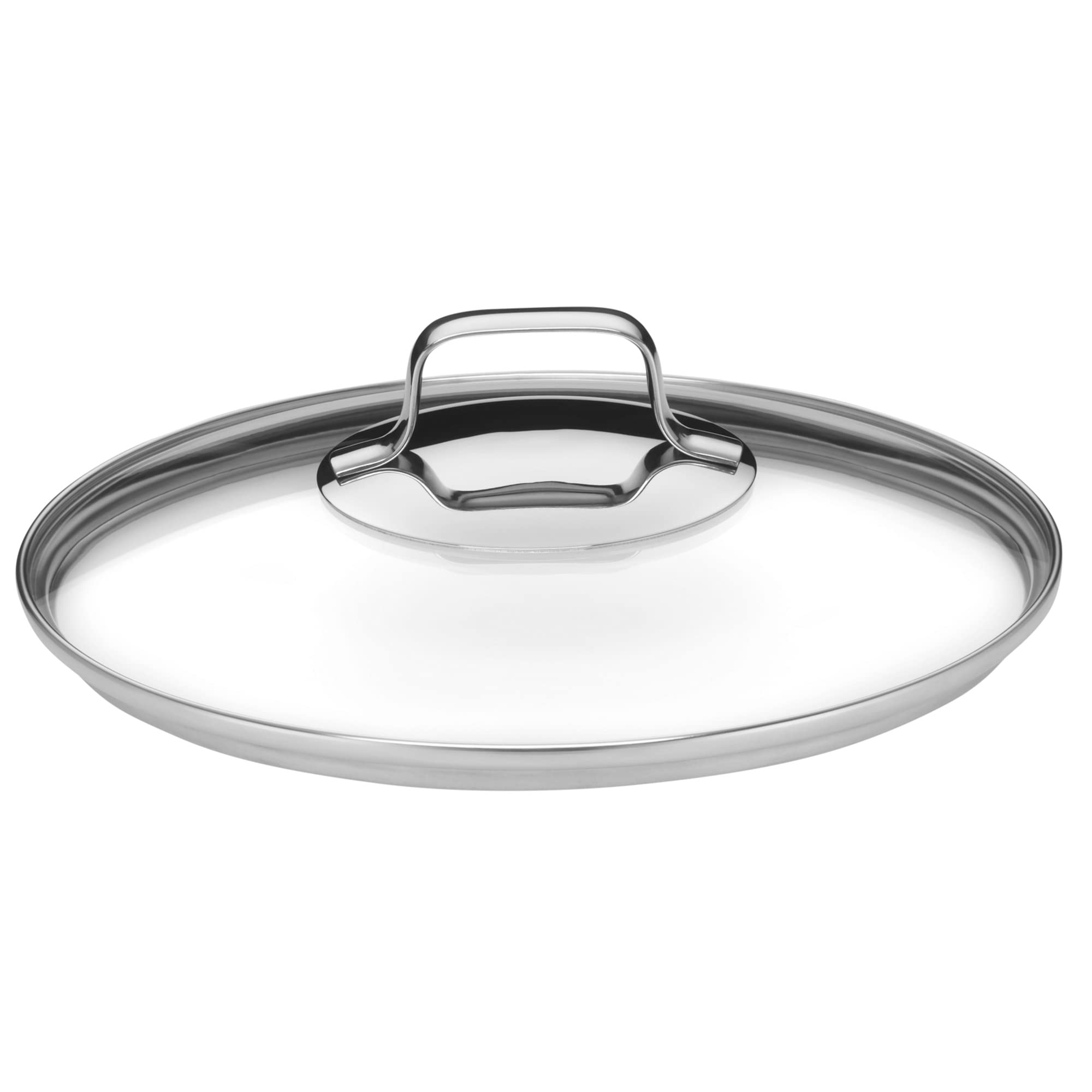 WMF Belmonte Kochtopf klein 20cm, kleiner Topf mit Glasdeckel, Nudeltopf, Bratentopf Induktion 2,5l, Cromargan Edelstahl poliert, unbeschichtet