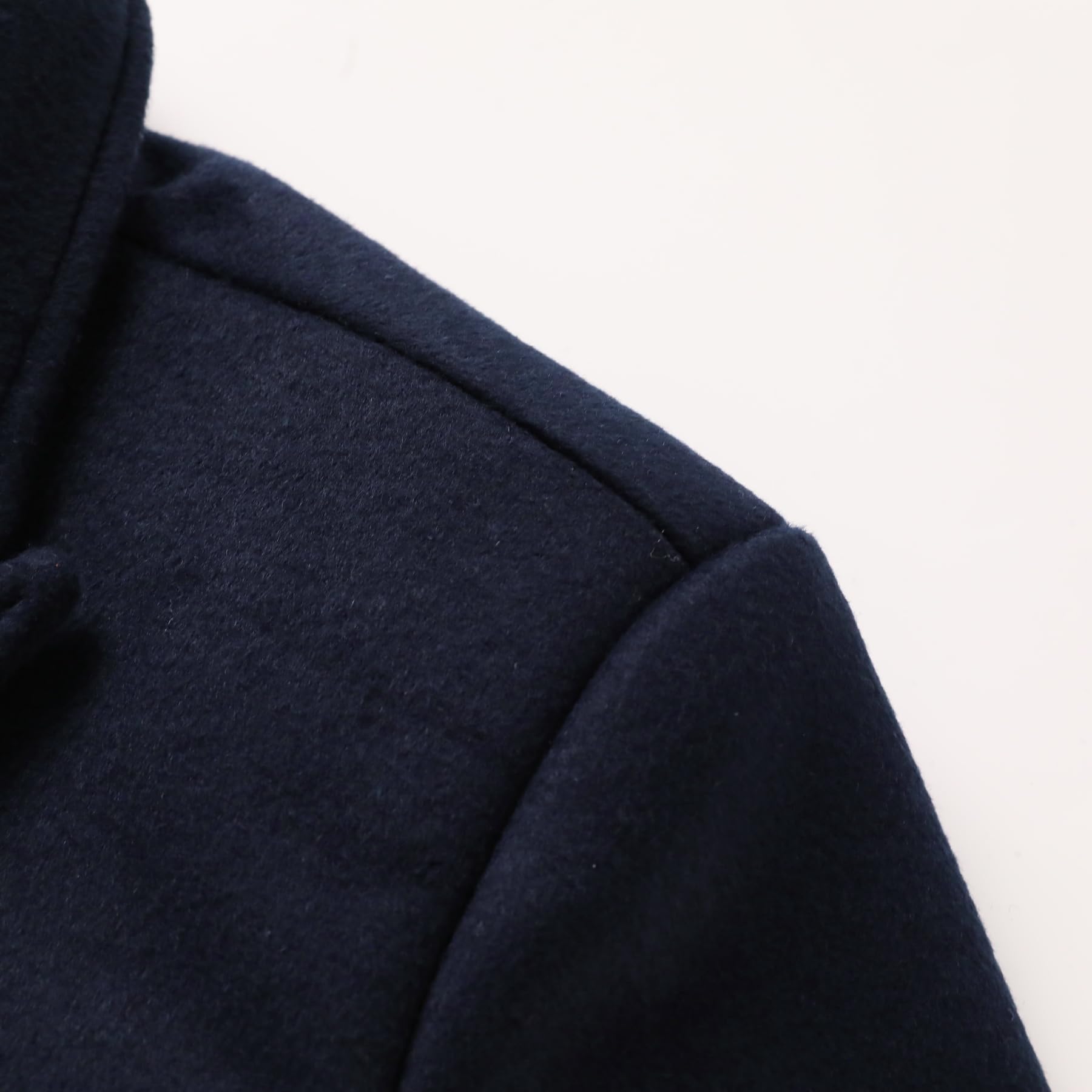 Allthemen Cappotto da Uomo Invernale Lungo Trench Coat Doppiopetto Caldo Casual Lana Coat Slim Fit Business Outerwear a Vento