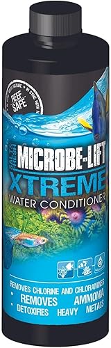 MICROBE-LIFT Xtreme para acuarios caseros de agua salada y dulce, 8 onzas, XTA08