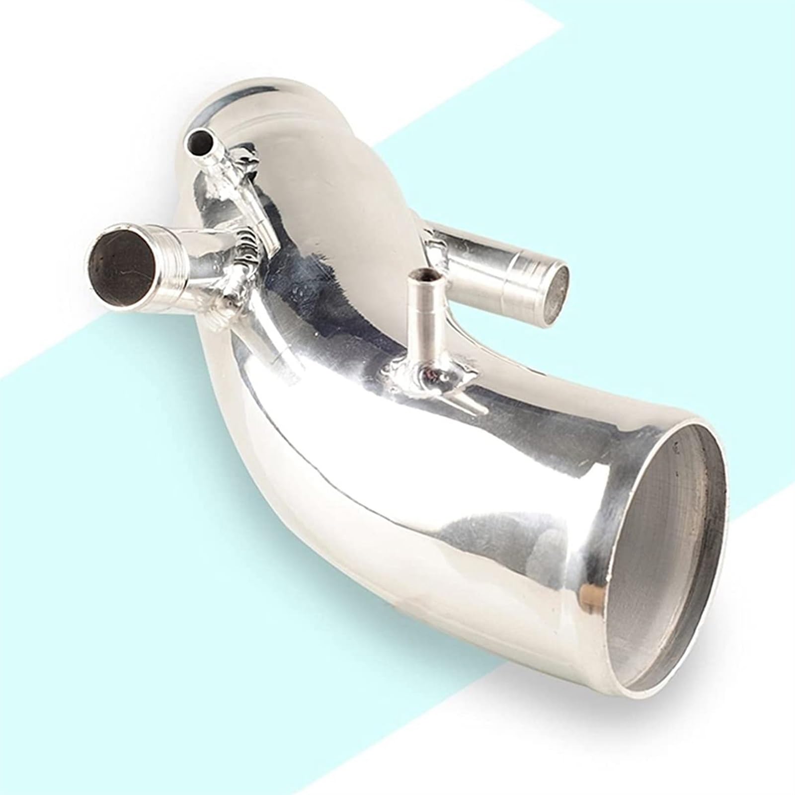 Manguera de Aluminio, Filtro de Aire para Coche, Tubo de admisión, Kit de Tubo de admisión para Entrada de Aire