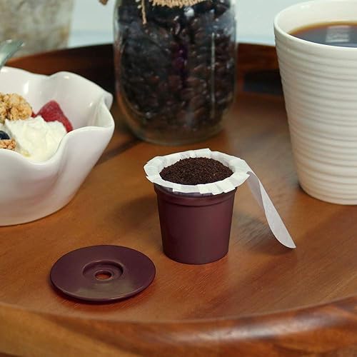 Miniatura 6 de Perfect Pod EZ-Cup para cafeteras Keurig 1.0, cápsula de café K-Cup reutilizable de 1 corriente, filtro de café recargable