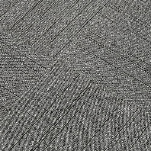 Image of Mohawk Basics 24 inch x 24 inch Berber (Loop pile), 0.07 inch Pile Height, Carpet Tile, PET Fiber, Iron Color, (24 Tiles), (96 sqft /carton)