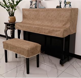 Piano Dust Cover Half Cover Upright Piano Cover Piano Cloth Cover Cloth Piano Cover Half Bag Piano Cover Simple Modern Protective Cover