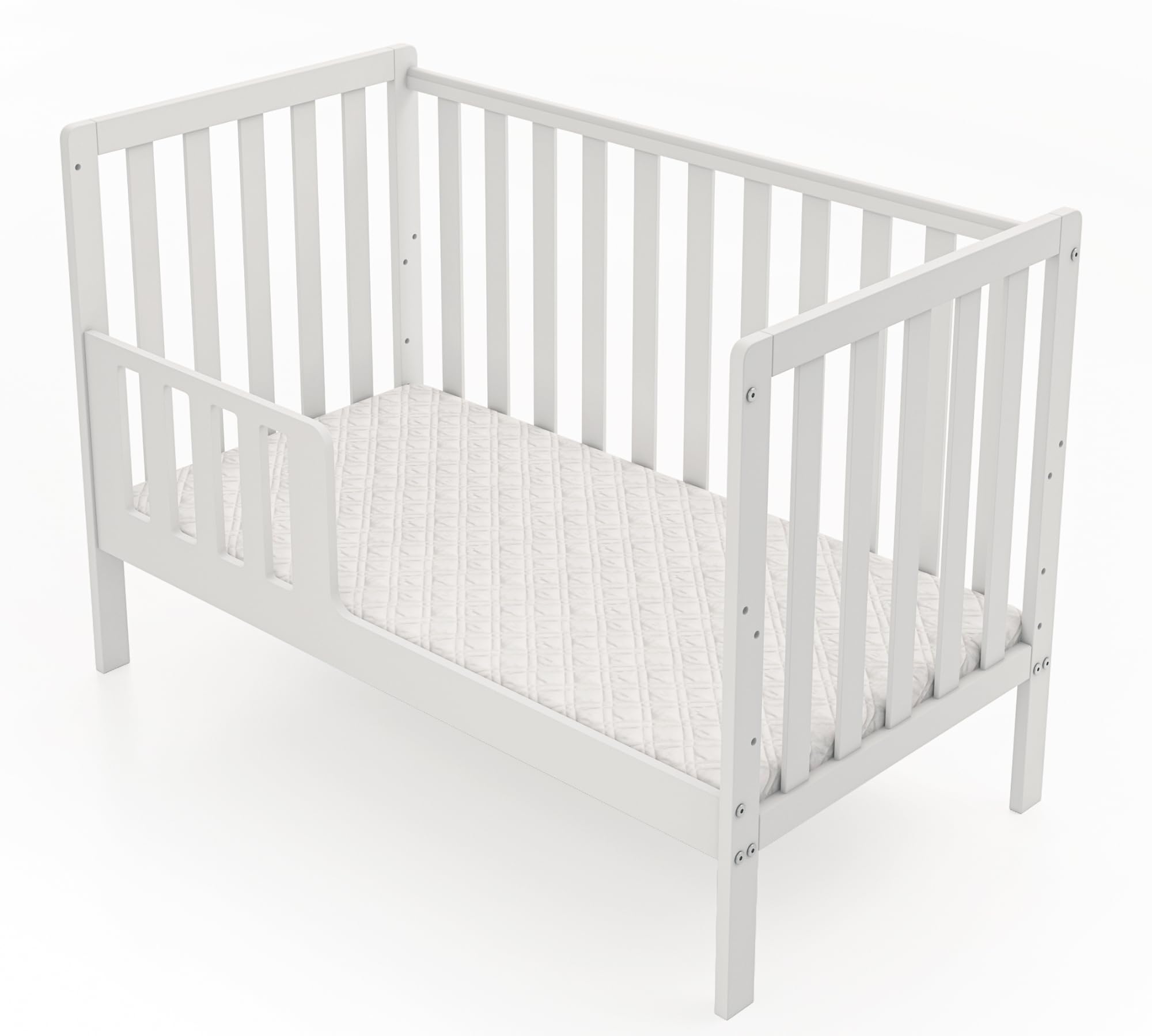 Genérico Cuna Lulu 60x120 cm Convertible en Cama Infantil (sin colchón)