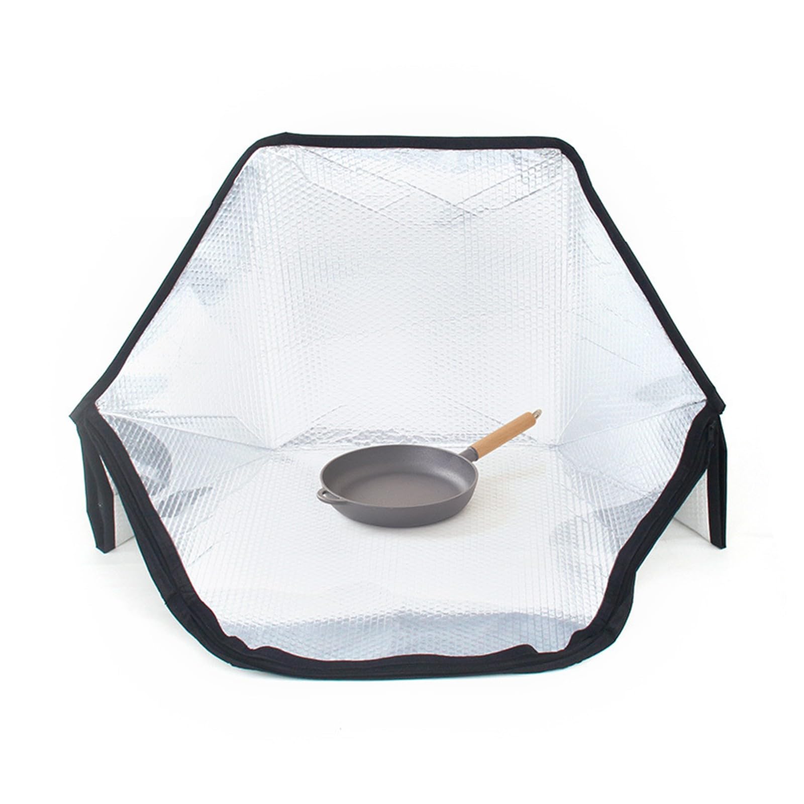 Horno Solar Plegable, Cocina Solar al Aire Libre y Horno de Camping, Herramienta de Emergencia de Viaje con Bolsa de Transporte para Barbacoa, Camping, Viajes