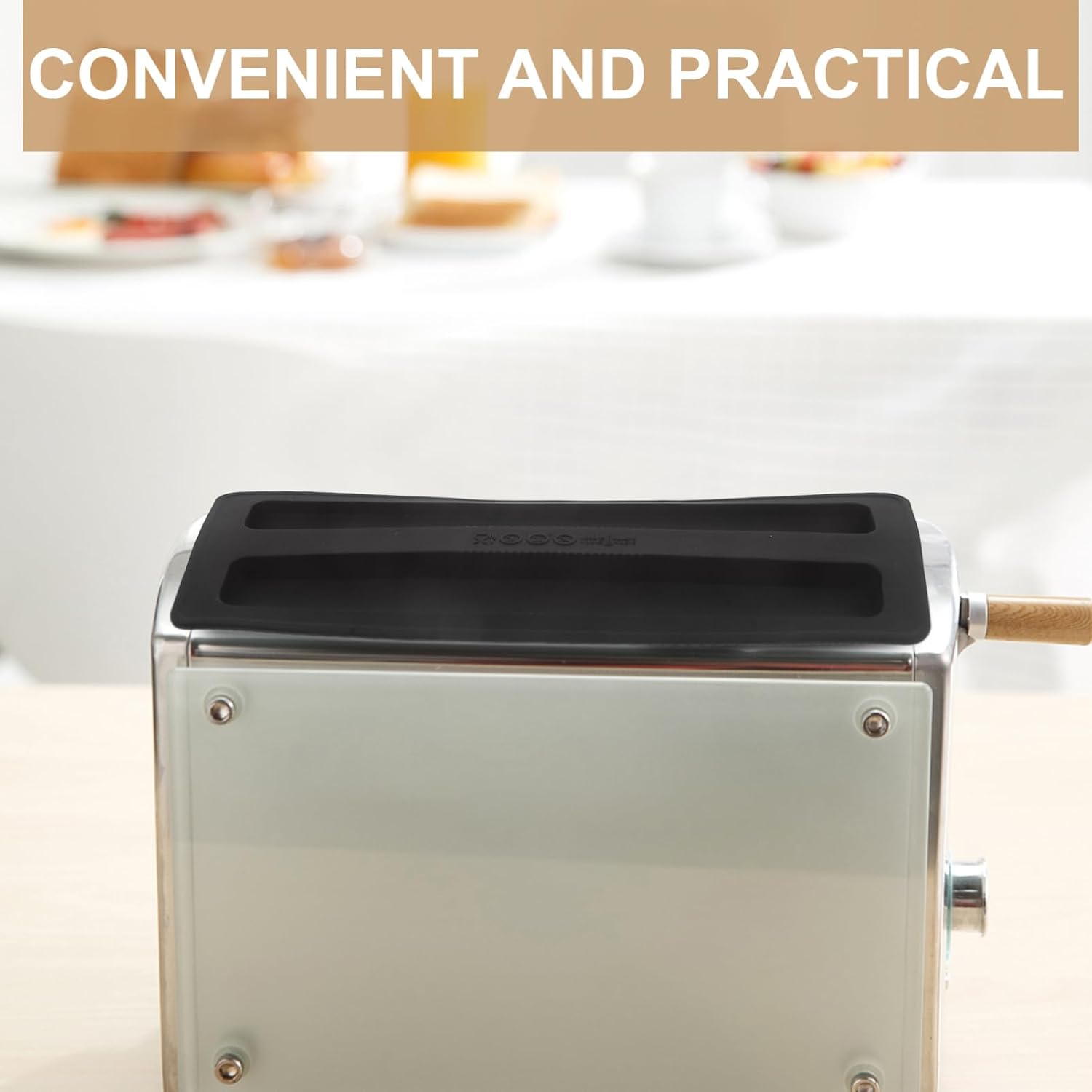 2pcs Toaster Oven Cover Replacement Lid for Breakfast Machine Kitchen Essential Appliance Cover
