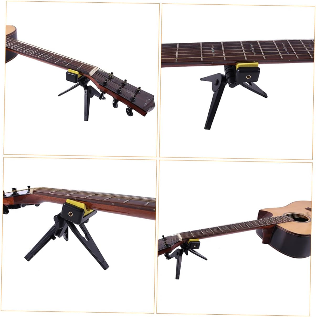 VICASKY 3pcs Guitar Neck Support Pillow Neck Rest for Bass String Instruments Stable from Scratches Easy to Use for Various Guitars Musical Instruments