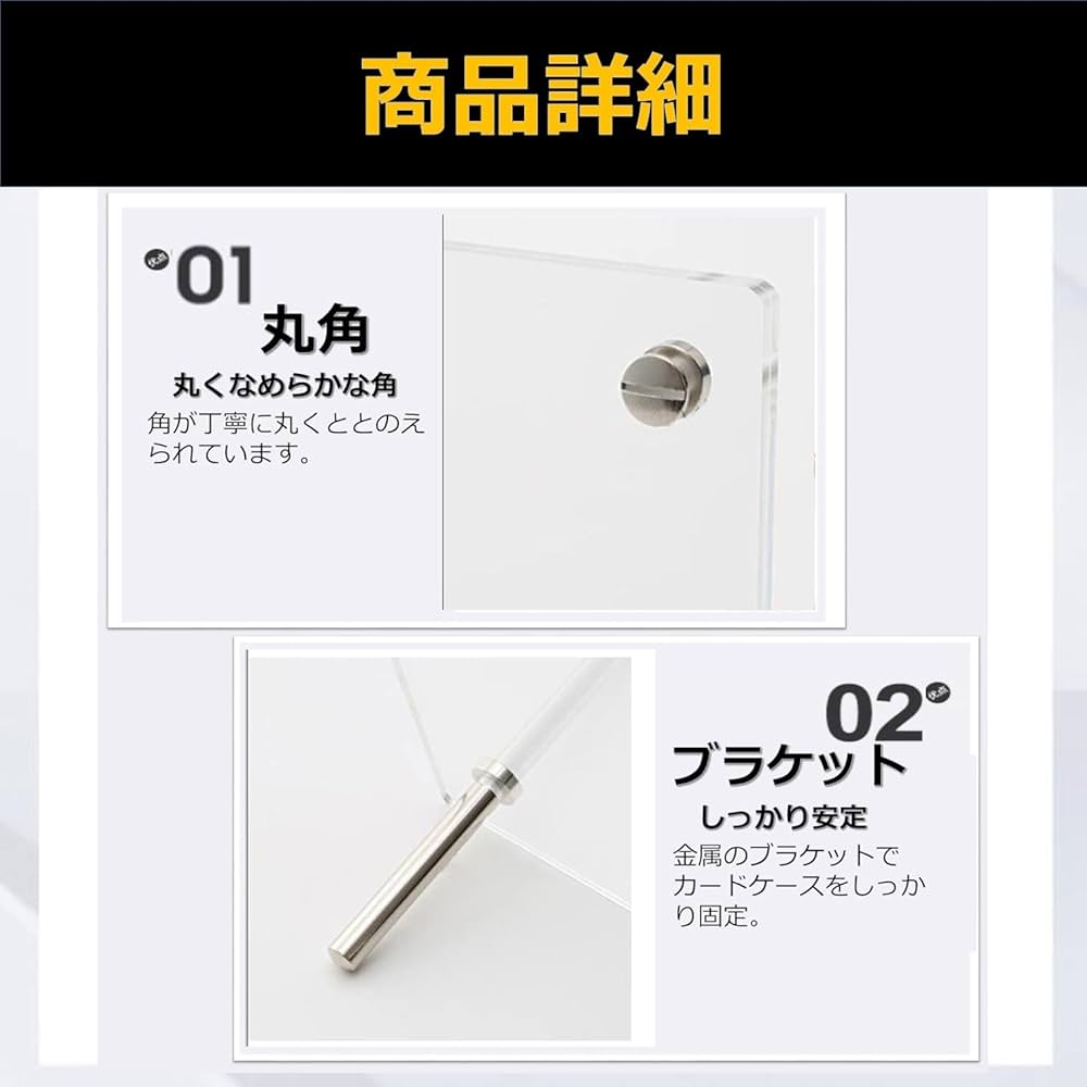 Amazon.co.jp: dilibトレーディングカード ディスプレイ カードケース