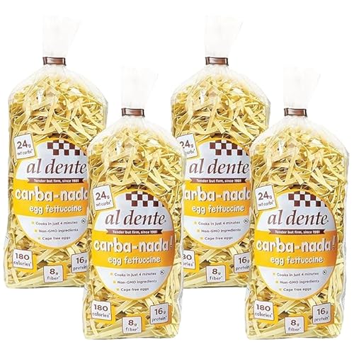 Al Dente Protein Pasta Egg Fettuccine – 30g High Protein,