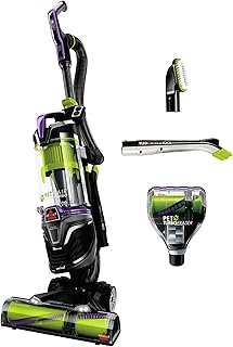 BISSELL Pet Hair Eraser Turbo 2454F | Bagless Upright Vacuum with Tangle-Free Brush Roll, Powerful Pet Hair Pickup with Tu...