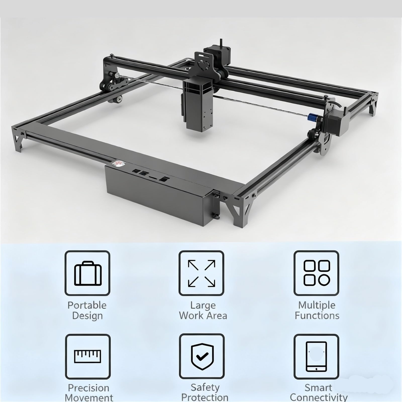 Grabador Láser, Máquina De Grabado Y Corte Láser Para Madera Metal